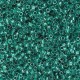 Miyuki delica Beads 11/0 - Sparkling teal lined crystal DB-918